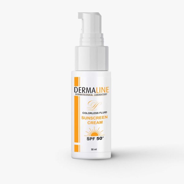 ضدآفتاب بیرنگ فلوئیدی +spf50درمالاین