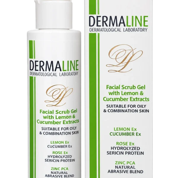 ژل اسکراب DERMALINE