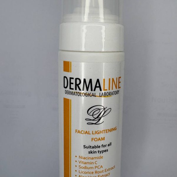 فوم شستشوی صورت روشن کننده DERMALINE