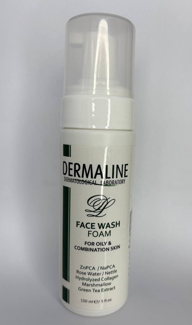 فوم پاک کننده صورت درمالاین فوم پاک کننده صورت درمالاین